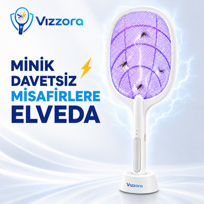 Vızzora® Elektrikli Sinek Öldürücü Raket
